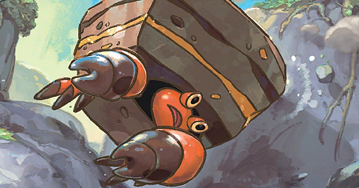 Ilustração da carta Crustle
