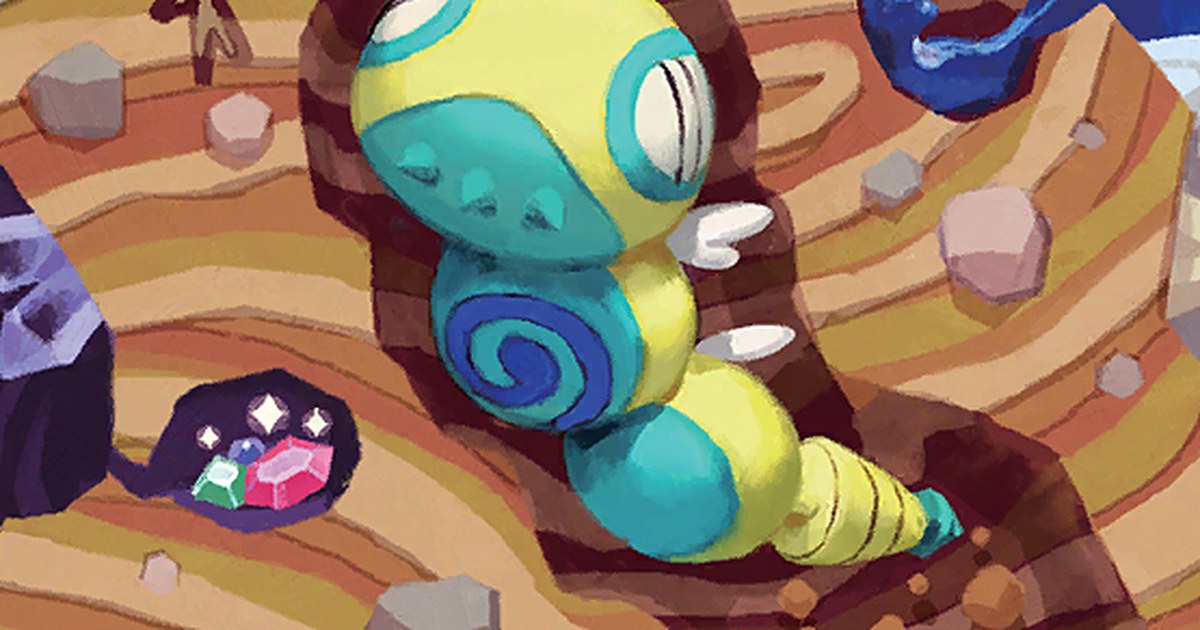 Ilustração da carta Dudunsparce