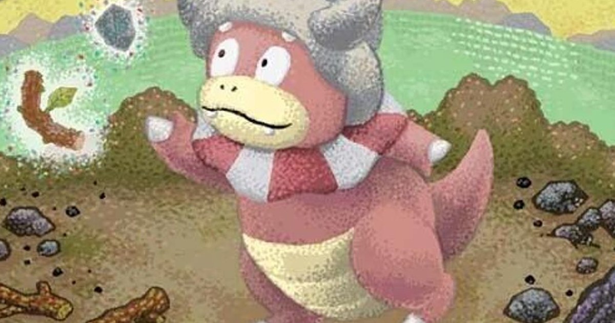 Ilustração da carta Slowking