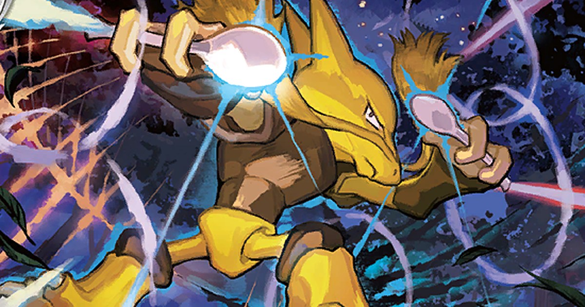 Ilustração da carta Alakazam