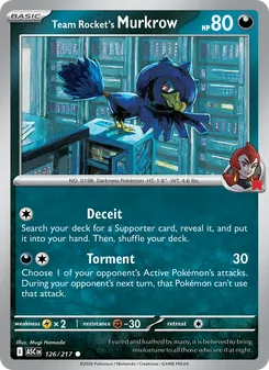 4 Team Rocket's Murkrow