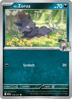 4 N's Zorua