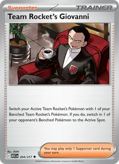 4 Team Rocket's Giovanni