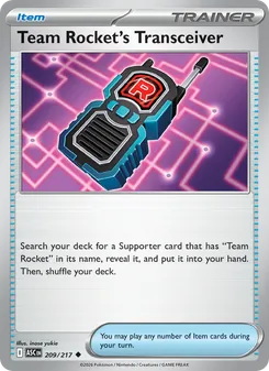 4 Team Rocket's Transceiver