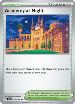 4 Academy at Night