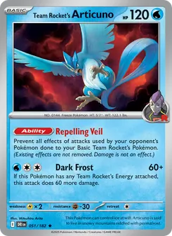 2 Team Rocket's Articuno