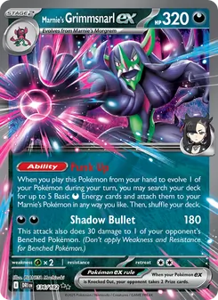 2 Marnie's Grimmsnarl ex