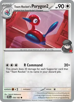 1 Team Rocket's Porygon2