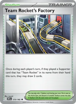 2 Team Rocket's Factory