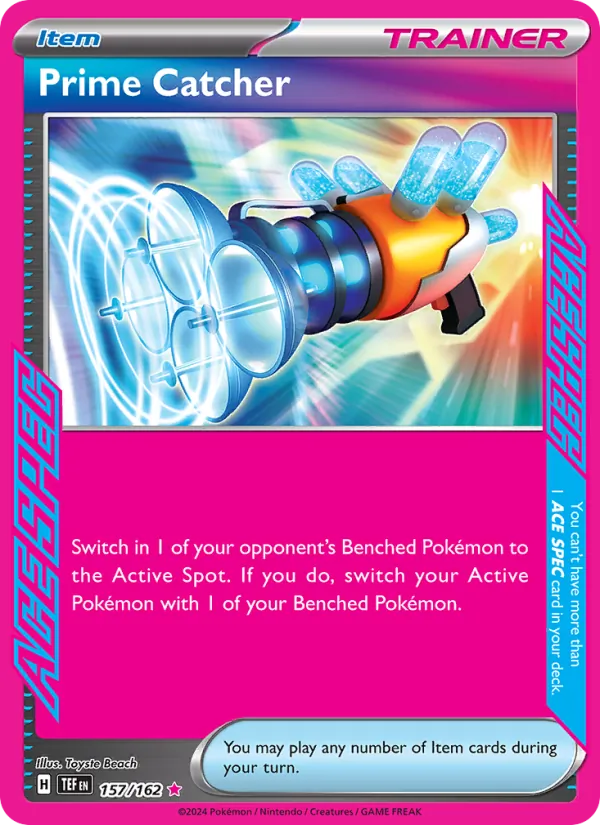 Carta Prime Catcher, Temporal Forces 157