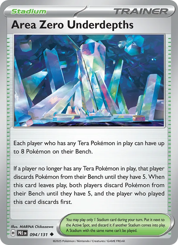 Carta Area Zero Underdepths, Prismatic Evolutions 94